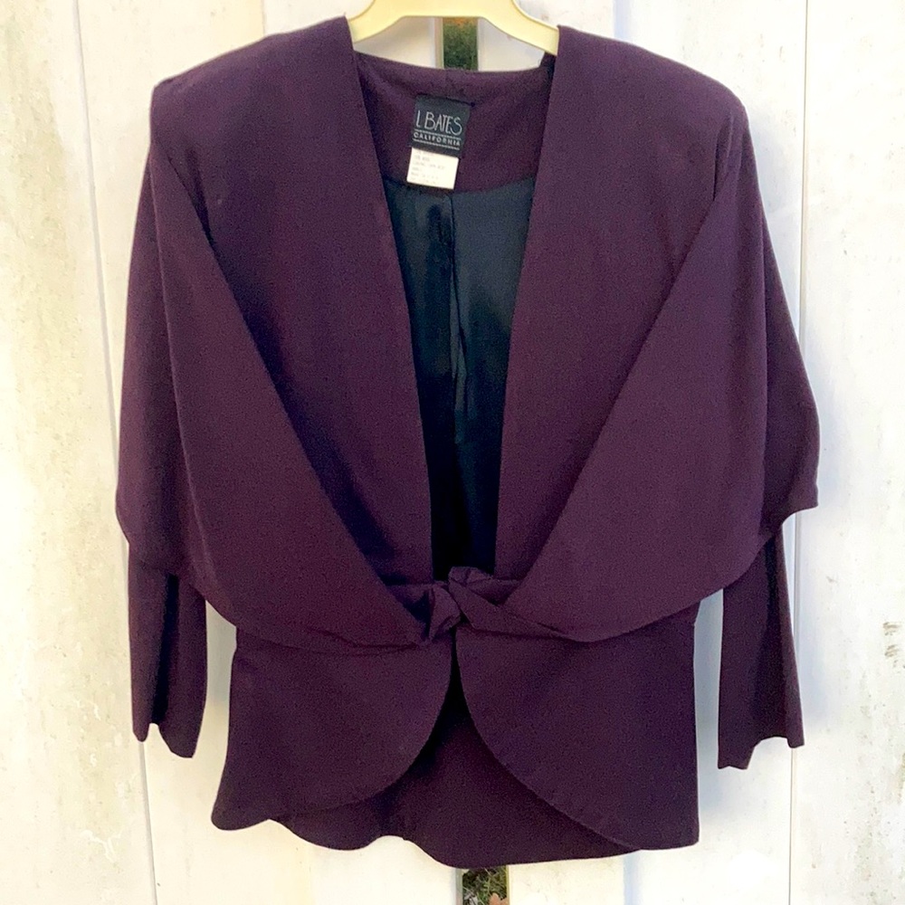 Rare vintage L. Bates 2 Piece suit 💜